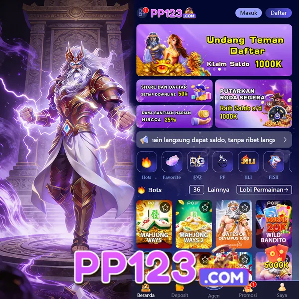 PP123 2026 Slot Gacor RTP Tinggi